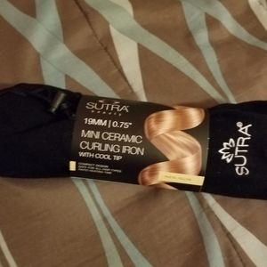 Mini Tourmaline Ceramic Curling Iron 3/4" .19mm